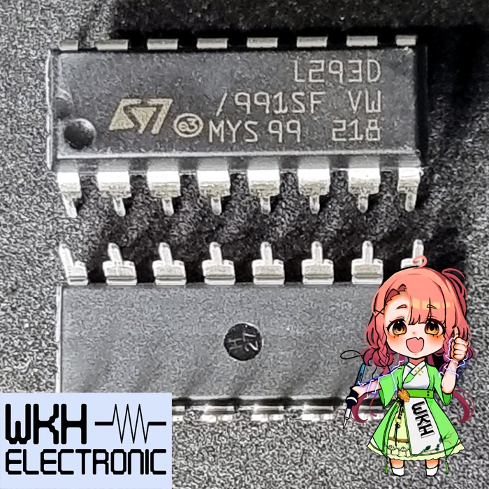 มอเตอร์ไดร์เวอร์ IC L293D L293 L 293 293D