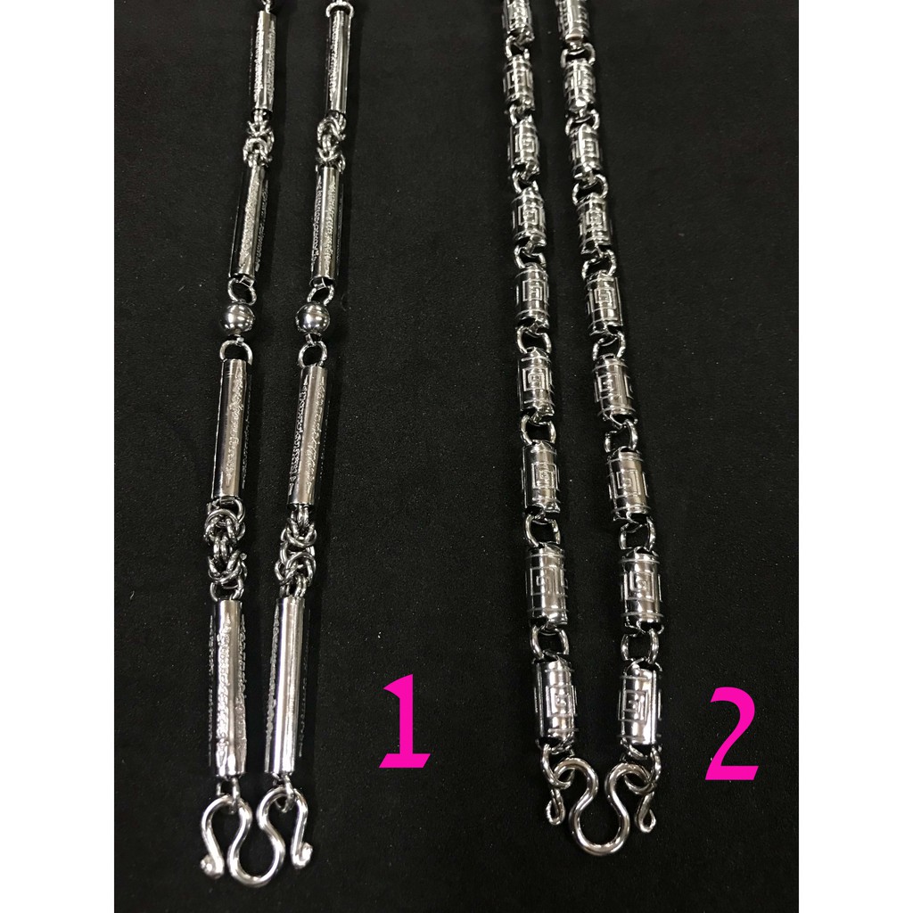 สร อยคอแสตนเลส ลายปล อง ใหญ สร อยแสตนเลส สร อยแขวนพระ ช ดท 9 Shopee Thailand