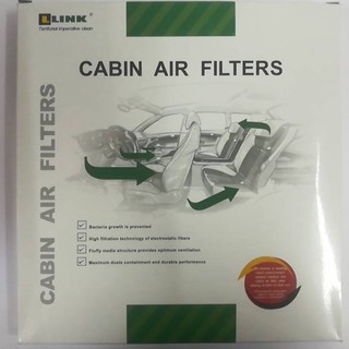 ไส้กรองรถยนต์ กรองแอร์รถยนต์ ไส้่กรองแอร์รถยนต์ Cabin Air Filters - กว้าง 21 ซม x ยาว 22 ซม x หนา 2ซม ISUZU D-MAX 07,MU7