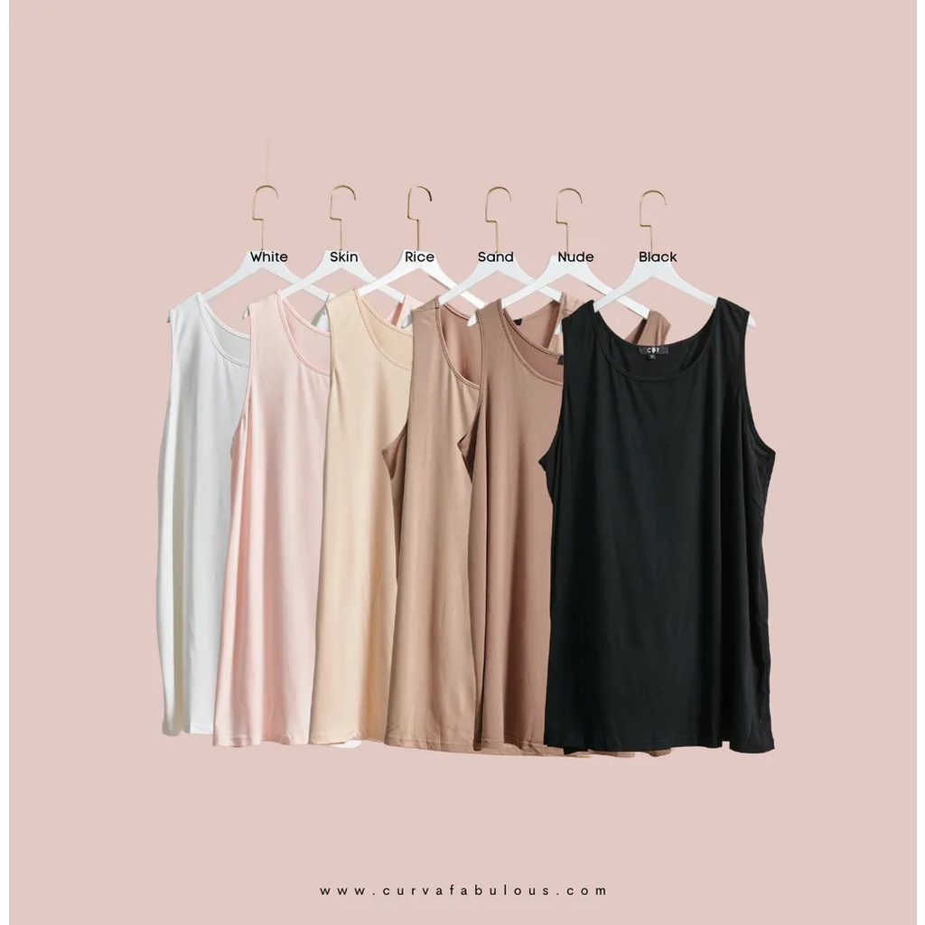 Curva Fabulous - เสื้อกล้ามตัวยาว Janna