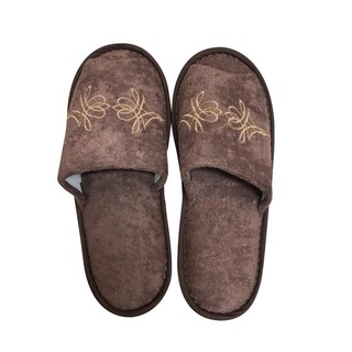 รองเท้าสลิปเปอร์ LUNN สีน้ำตาล SLIPPERS LUNN BROWN