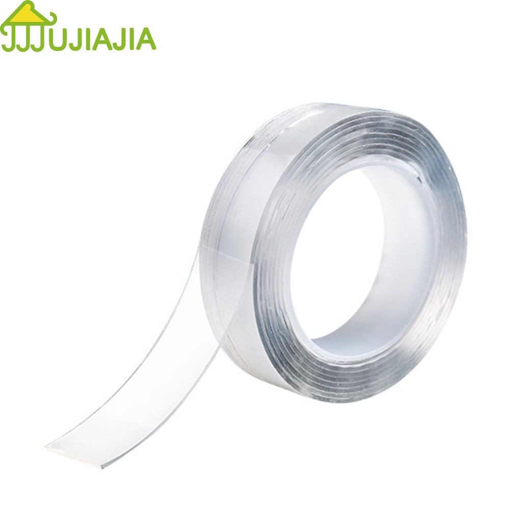 Jujiajia เทปกาวสองแท่งติดแน่นแบบเจลล้างทำความสะอาดได้