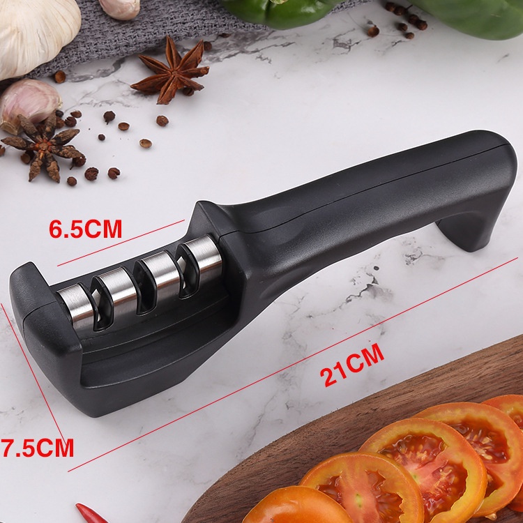 ส่งฟรี  ที่ลับมีด อุปกรณ์ลับมีด ลับกรรไกร หินลับมีด เครื่องลับมีด แท่นลับมีด Knife sharpener เครื่องลับมีดอเนกประสงค์ - รูปที่ 3