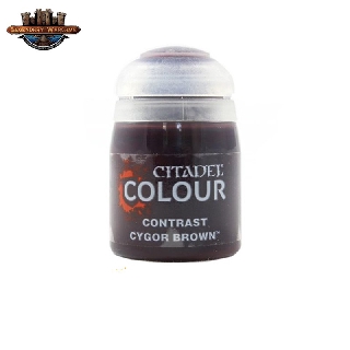 [BSAพร้อมส่ง] Citadel : CONTRAST: CYGOR BROWN (18ML) สีอะคริลิคสำหรับทาโมเดล