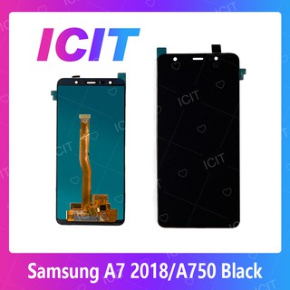 Samsung A7 2018 A750 งานแท้จากโรงงาน อะไหล่หน้าจอพร้อมทัสกรีน หน้าจอ LCD Display Touch Samsung A7 2018 A750 ICIT 2020