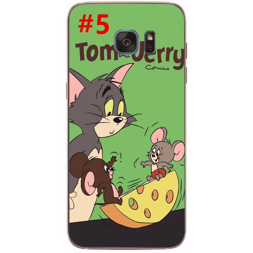 เคสโทรศัพท์ พิมพ์ลายการ์ตูน สำหรับ Samsung Galaxy Note5/Note 4/S6/S7 Edge #8