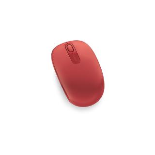 Microsoft Wireless Mouse เม้าส์ไร้สาย 1850 / รับประกัน 3 ปี - Red