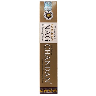 Natural Efe | Indian incense sticks - GOLDEN NAG CHANDAN | ธูปหอม จันทน์ 15g