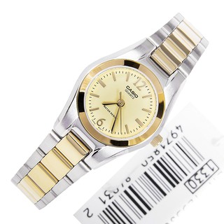 นาฬิกา CASIO รุ่น LTP-1275SG นาฬิกาผู้หญิง สองกษัตริย์ ของแท้ รับประกันศูนย์ ทรงเล็ก