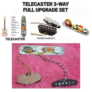 ชุดวงจรกีต้าร์ไฟฟ้า TELECASTER 3-WAY FULL UPGRADE SET (สินค้าใหม่)