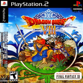 Dragon Quest VIII - Journey of the Cursed King (USA) [PS2 DVD]