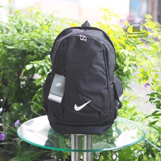 NIKE MENS WOMEN SCHOOL BAG BOOK BACKPACK (outlet) สีดำ