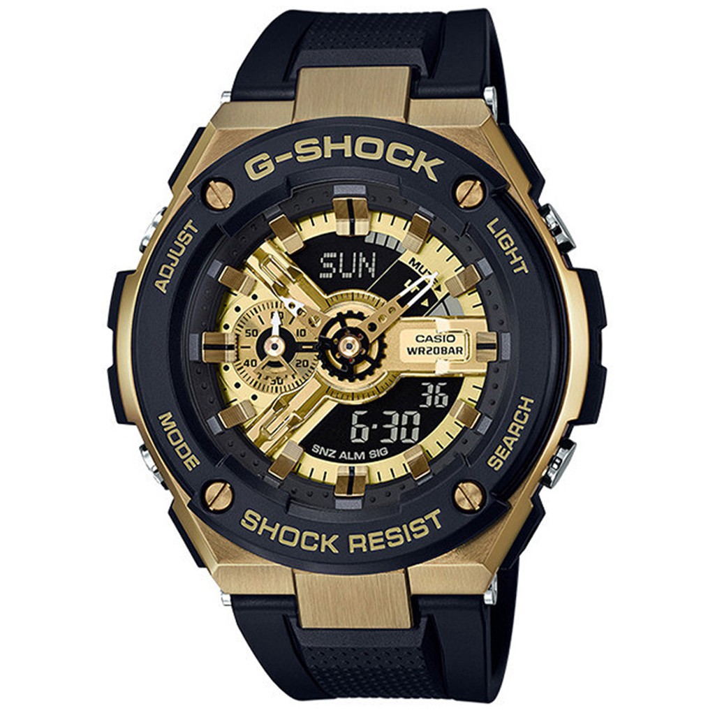 Ready Stock】Casio G-Shock GST400 GST410 Men Sport Quartz Watch 
