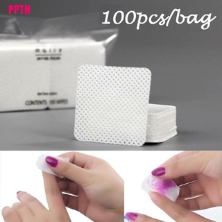 (PPTH) Lint-Free Nail Polish Remover Wipes Art Gel Tips Remover Cleaner Manicure Tool