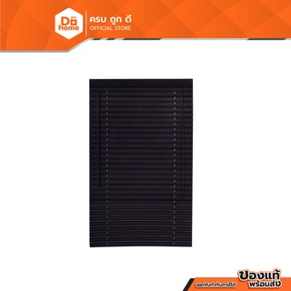 DECOS มู่ลี่หน้าต่าง PVC 115x130 ซม. สีเทาเข้ม |ZWF|