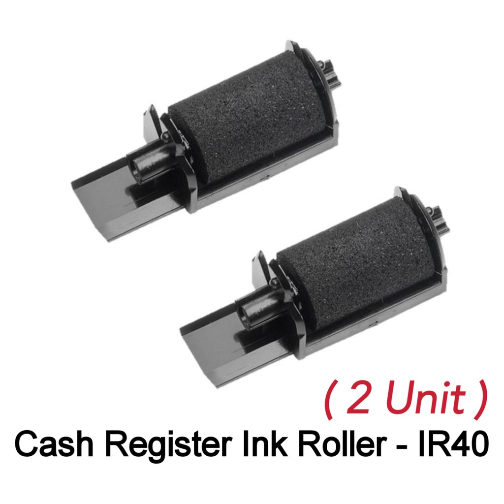 IR-40 / IR40 / IR 40 Ink Roller สําหรับเครื่องลงทะเบียนเงินสดอิเล็กทรอนิกส์ Sharp XE-A102 / XE-A107 