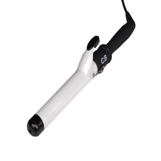 ที่ม้วนผม แปรงม้วนผมไฟฟ้า เครื่องม้วนผม Professional Ceramic Curling Iron CB-32 - White