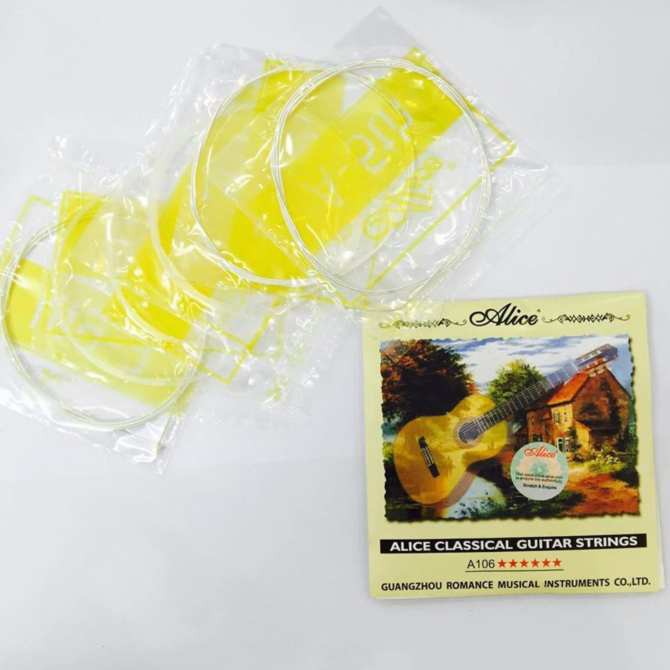 [ของแท้] สายกีต้าร์ Classic Alice AW106 G4U
