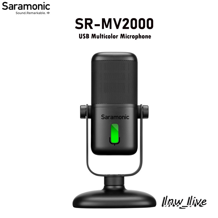 ไมค์ Saramonic SR-MV2000 USB &amp; XLR Condenser Microphone (CS)
