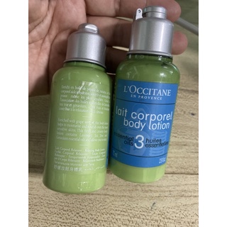 Loccitane lait corporel body lotion 3 essential oils 75 ml.