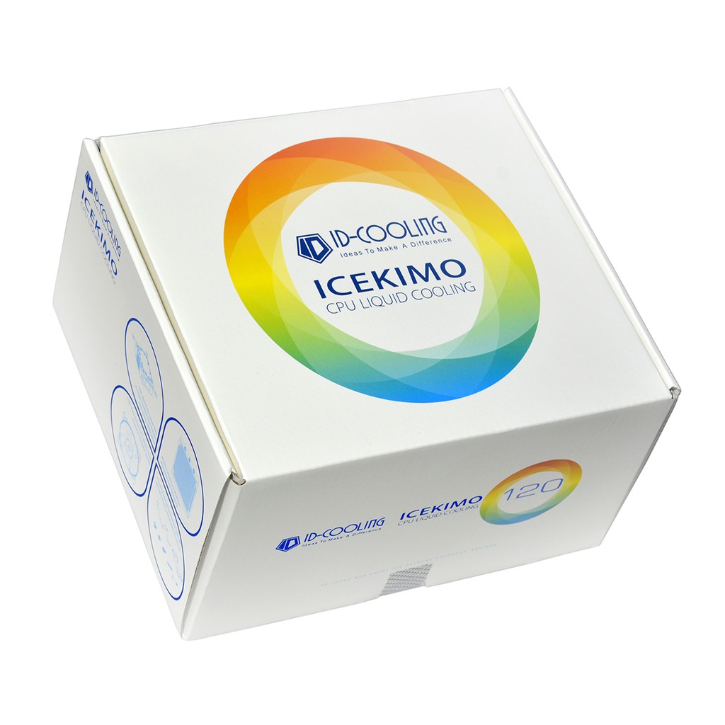 ID-COOLING ICEKIMO 120W ชุดน้ำระบายความร้อนแบบปิด สินค้าเป็นของแท้ 100% ...