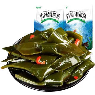 ShuDaoXiang สาหร่ายปรุงรสหม่าล่า120g.香辣海带结  蜀道香  มีซองเล็ก5ซอง