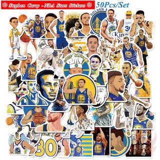 ❉ Stephen Curry - NBA Super Basketball Stars สติ๊กเกอร์ ❉ 50Pcs/Set DIY Fashion Luggage Laptop Skateboard Decals Doodle สติ๊กเกอร์