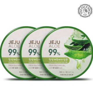 THEFACESHOP JEJU ALOE FRESH SOOTHING GEL (แบบกระปุก)