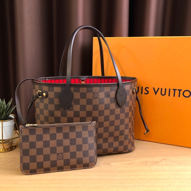 Used Like New LV Neverfull Pm Damier dc19