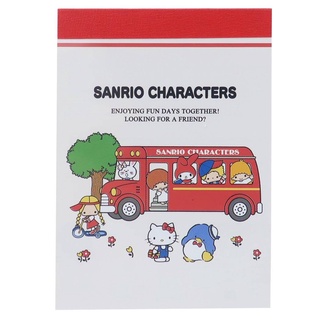 สมุดฉีก Memo Pad ลาย Sanrio Characters ( Red ) HelloKitty
