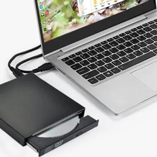 DVD ROM ภายนอกไดรฟ์ออปติคัล USB 2.0 CD/DVD-ROM CD-RW Burner Slim Portable Reader