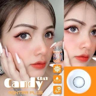 คอนแทคเลนส์🌈Candy🌈 Brown / Gray (Montra) ขนาดบิ๊กอาย💖