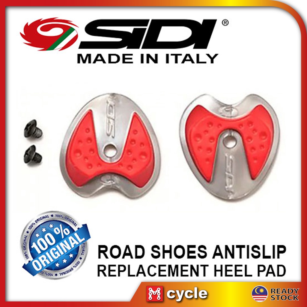 Sidi ROAD CYCLING รองเท้ารีเซ็ต HEEL PAD ANTISLIP ยาง PADS สําหรับ SIDI WIRE SHOT SIXTY ERGO GENIUS 