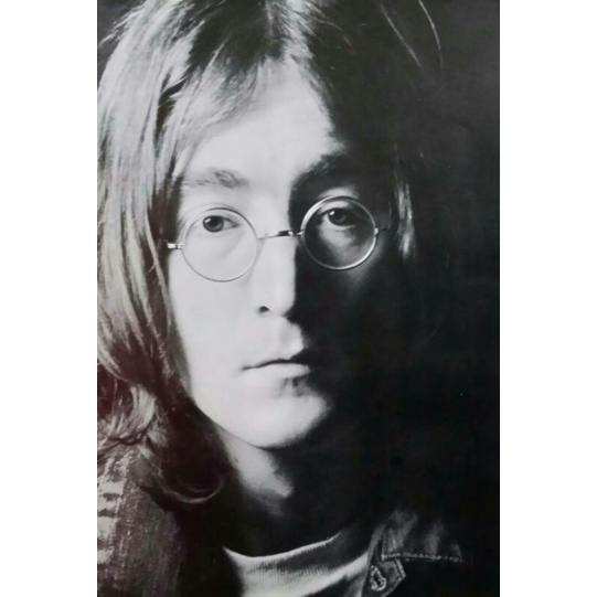 poster @19 John Lennon รูปภาพเดี่ยว จอห์นเลนนอน