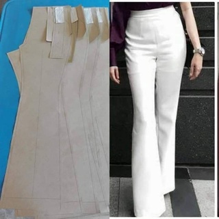 แพทเทิร์นกางเกงขาม้า smlxlxxl