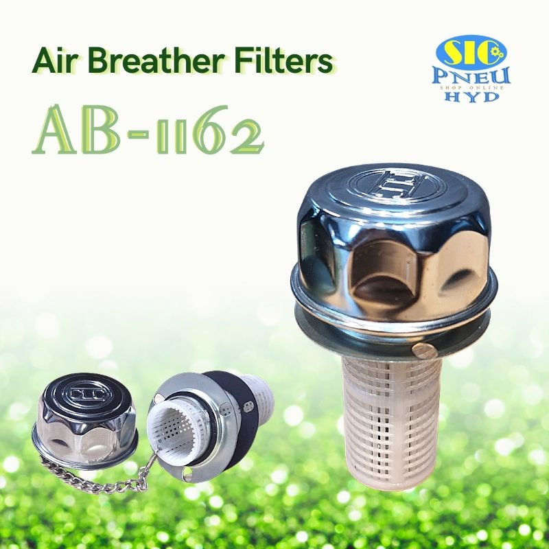 AB-1162-T (CLC) ฝาเติมน้ำมันถังไฮดรอลิค Net DIA 32 แบบมีโซ่