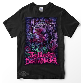 เสื้อยืด พิมพ์ลายวง the black dahlia murder 2 WOLFMAN พรีเมี่ยม สีดําสามารถปรับแต่งได้