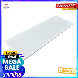 แผ่นชั้นเหล็กเรียบ STACKO FLEXI 80x30x2.5 ซม. สีขาวPLAIN SHELF STACKO FLEXI 80X30X2.5CM WHITE