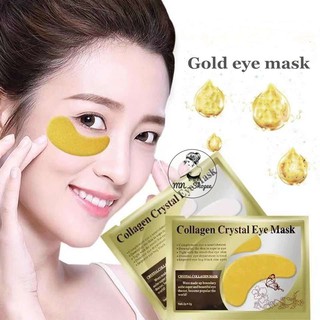 ถูก/♦️ ขายดี ♦️ซื้อ 10 แถม 1♦️ Eye Mask Gold Moist มาร์คตาแผ่นทองคำ สูตรคอลลาเจน ผิวรอบดวงตากระจ่างใส ลดรอยตีนกา ลดถุงใต