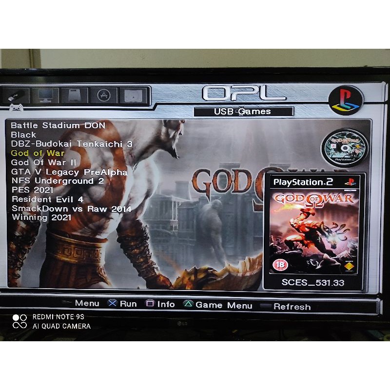 [PS2] แฟลชไดร์ 32gb ลงเกมส์ PS2 Mem boot