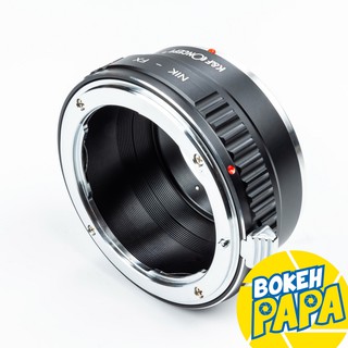 K&amp;F Concept NIK F-FX Lens mount adapter Nikon Mount ( F / Ai / Ais ) For Fuji เมาท์แปลง อแดปเตอร์ ( NIK FX / NIK F-X )