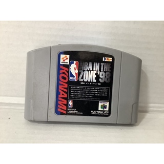 ตลับแท้ [N64] [0034] NBA in The Zone 98 (Japan) (NUS-NBAJ-JPN)