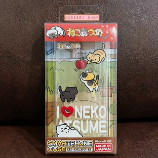 Case iPhone 6/6s From Japan จากเกม Neko Atsume ลาย I love Neko Atsume เป็นเคสแข็ง