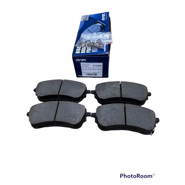 ผ้าเบรค หน้า/หลัง TOYOTA ALTIS G1.6 ปี 19-22 รุ่นHYBRID ใช้ไม่ได้ ยี่ห้อADVICS กล่องน้ำเงินOEM - รูปที่ 3