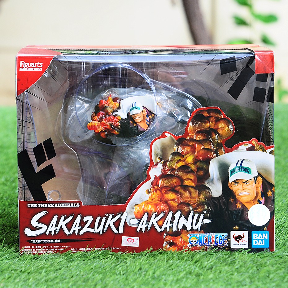 มือ1 แท้  FZ พลเรือเอก อาคาอินุ Admiral Akainu Sakazuki Lot DT แมวเงิน Figuart Zero Model Figure One