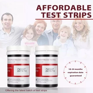 🔥Flash sale🔥 Sinocare AQ แผ่นตรวจวัดน้ำตาลในเลือด สำหรับ Sinocare AQ Smart แผ่นตรวจวัดน้ำตาล ที่ตัวน้ำตาลในเลือด
