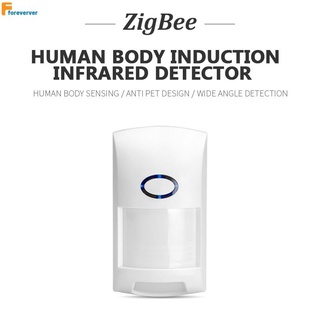 Tuya Zigbee Pir Motion Sensor อินฟราเรดร่างกายมนุษย์ Motion Sensor อัตโนมัติสมาร์ทปลุกเซ็นเซอร์ทำงานร่วมกับเกตเวย์