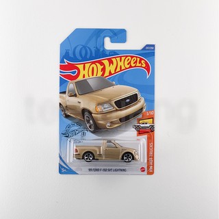 Hotwheels 99 Ford F150 SVT Lightning (Gold C) Pack ปกติ