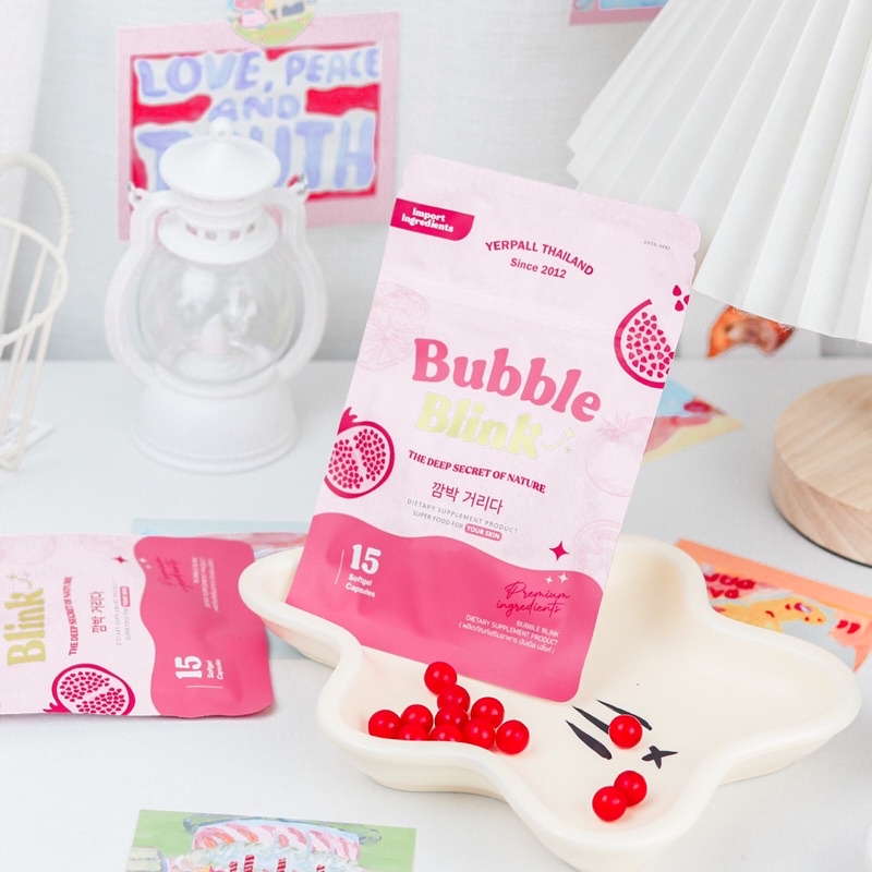 วิตามินแก้มใสbubble blink