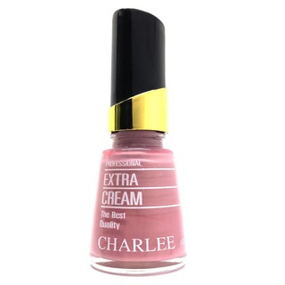 Charlee Nail Polish ยาทาเล็บชาลี 15 ml. สีมุกผสมกากเพชร เบอร์ 193